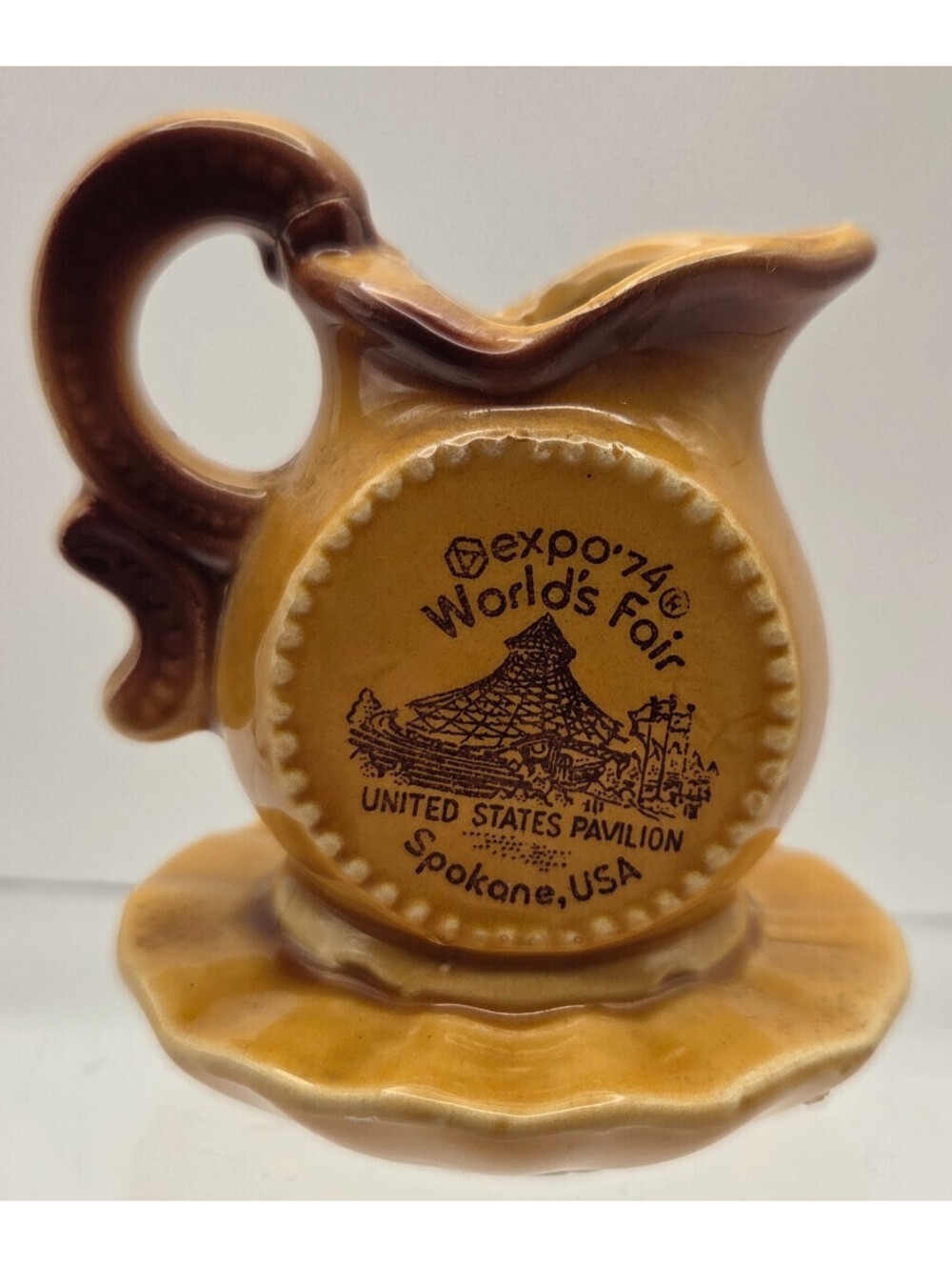 Vintage Expo '74 Spokane World's Fair United States Pavilion Mini Pitcher Japan